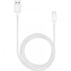 华为( HUAWEI) 原装 Type-C 数据线 手机充电线 1m 白色