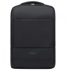 Samsonite/新秀丽新款双肩包 14英寸时尚男背包商务休闲电脑包BU1*09001黑色 黑色