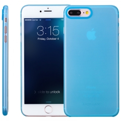 摩米士（MOMAX）iPhone7/8plus手机壳苹果7/8plus手机壳保护套PP材质纤薄保护壳 【8P/7P通用】纤薄★透蓝色