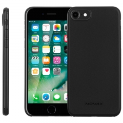 摩米士（MOMAX）iPhone7/8手机壳苹果7/8手机壳保护套PP材质纤薄保护壳 【4.7英寸★纤薄款】实黑色