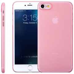 摩米士（MOMAX）iPhone7/8手机壳苹果7/8手机壳保护套PP材质纤薄保护壳 【4.7英寸★纤薄款】粉红色