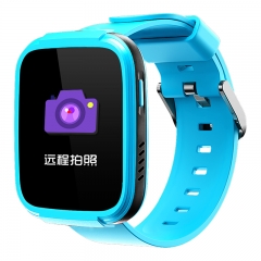 360生态链 小安儿童电话手表A1可视版 生活防水GPS定位 智能手表手环 儿童学生手表手机 蓝色