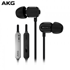 爱科技（AKG）N20C 入耳式耳机 立体声音乐耳机 手机线控耳麦 苹果安卓双系统切换三键耳机 重低音 黑色