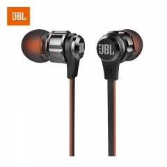 JBL T180A 立体声入耳式耳机 耳麦 运动耳机 带麦可通话 游戏耳机 黑色
