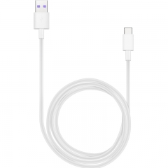 华为（HUAWEI) 原装 Type C数据线 5A充电线 白色 AP71 适用于华为Mate20/P20/P10/Mate10系列等