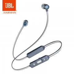 JBL T190BT 入耳式蓝牙耳机 无线耳机 手游耳机 运动耳机 带麦可通话 磁吸式设计 蓝色
